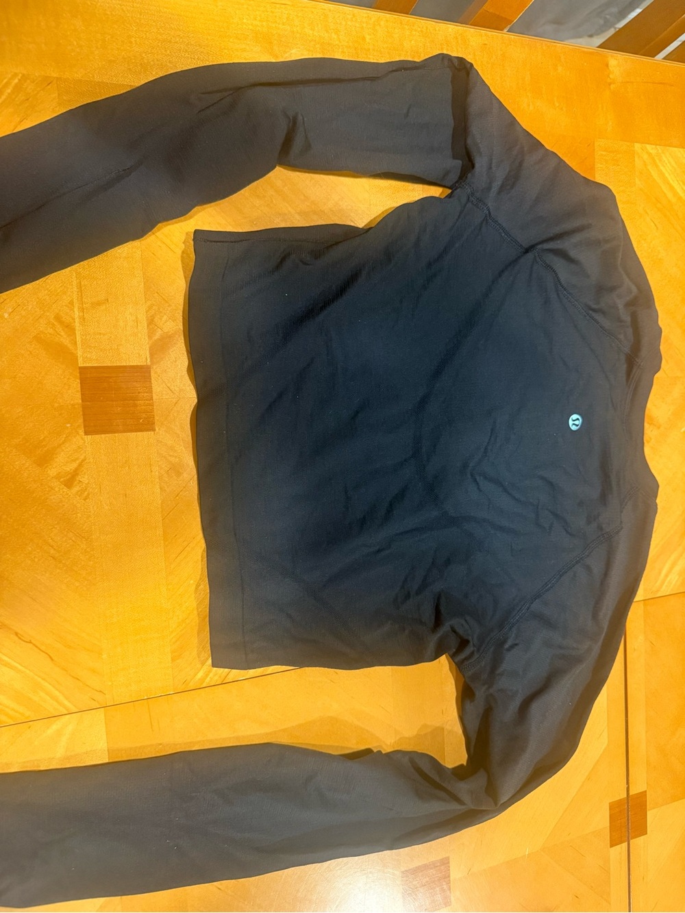 lululemon athletica Black Long-Sleeve Top